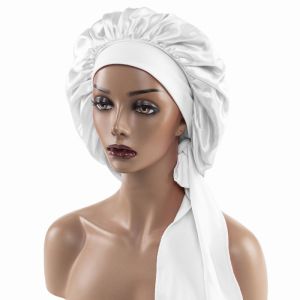 Hair Bonnet Satin Cap Night Silk Cap Hair Silk Hair Wrap Sleep Cap Hair Bonnet