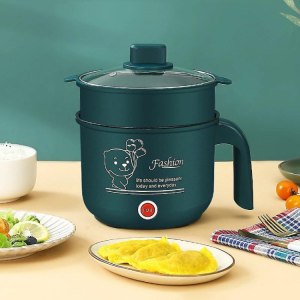 ** NEW** Electric Rice Cooker Non-stick Cooking Machine Single/Double Layer Hot Pot Multifunction Mini Electric Rice Cooker for Home/Mini Rice cooker 1.8L Double-layer Multifunctional Electric Rice Cooker Non Stick Electric Cooker