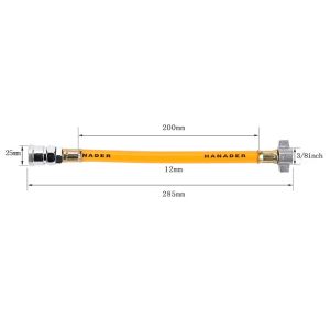 Trailer Air Pump Hose Truck Gas Tank Connection Pipe LNG Air Valve Turn Air Pipe Quick Connector​