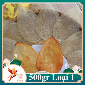500GR Khô Cá Bóng Ép Miếng (Hình Lá Trầu) Thơm Ngon Đặc Biệt-ĐẶC SẢN MINH TRIẾT