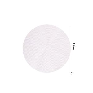 PICKIT Non-Stick Round Steamer Mesh Pad Kitchen Baking Accessories Reusable Steamer Mat Durable Thickened Food Fruit Dryer Mats