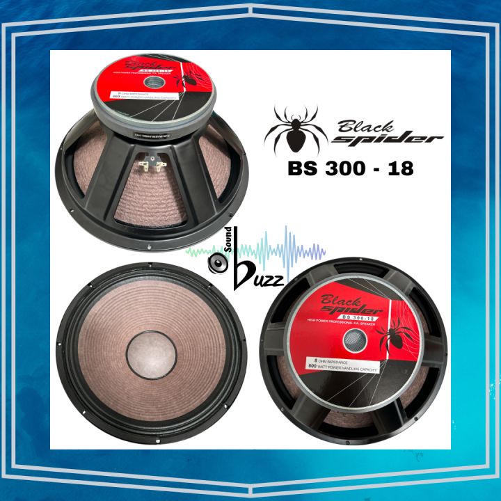 Speaker Black Spider BS 300 18 Blackspider 18 inch Output Hdmi