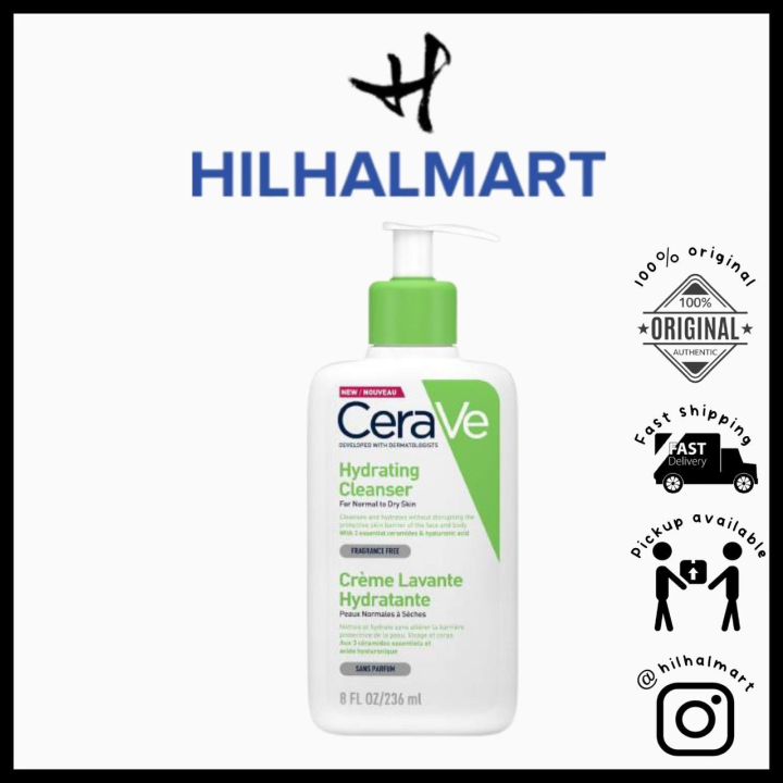 Cerave Hydrating Cleanser Lazada