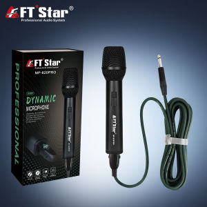 FT STAR Professional Wired SuperCardioid Microphone MP-820PRO With 10M Heavy Duty Wire And Mic FOAM