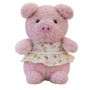 CGGUE นั่ง ตุ๊กตาหมีสัตว์ ใส่เสื้อเชิ้ต คอลเลกชัน ตุ๊กตากระต่ายน้อย ตุ๊กตาเพื่อนเด็ก การ์ตูน ตุ๊กตาสัตว์ วันเกิดเด็กคริสต์มาส