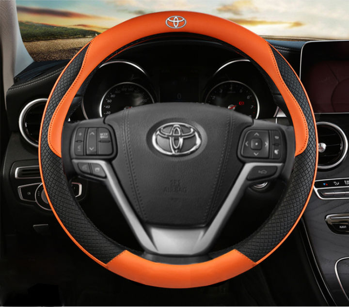 Bọc Vô Lăng Bằng Da, Phù Hợp Với Vỏ Bọc Bằng Da Toyota Vỏ Bọc Tay Cầm ...