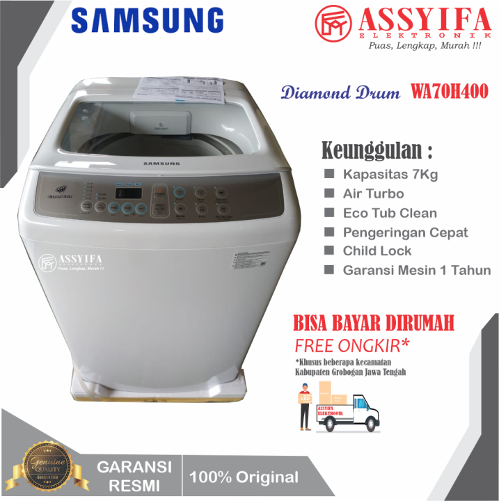 Mesin Cuci Samsung Tabung Kg H Garansi Resmi Lazada Indonesia