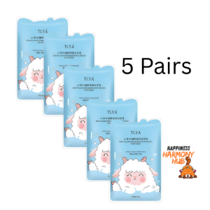 Premium Sheep Milk Moisturizing Foot Mask for Soft Skin - Anti-Fungus & Odor Control