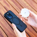 JJC MS-M1 Magnetic Selfie Mirror Smartphone MagSafe Accessories for Apple Iphone 16 15 14 13 12 Pro Max Plus Vlogging Live Streaming. 
