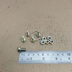 10 BIJI BAUT MUR DWI FUNGSI M6 X 12 PANJANG 12CM 12 CM BAUD AKI M6X12 KUNCI 10 OBENG PLUS PITCH DRAT 1.0 DIAMETER DRAT 6MM KUNING SKRUP SEKRUP