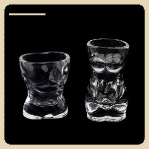 [COD] 1PC New Unique Beer Cup Funny Men Women Body Shaped Transparent Wine Bar Drinkware Cocktail Mug Coffee Juice Teacup