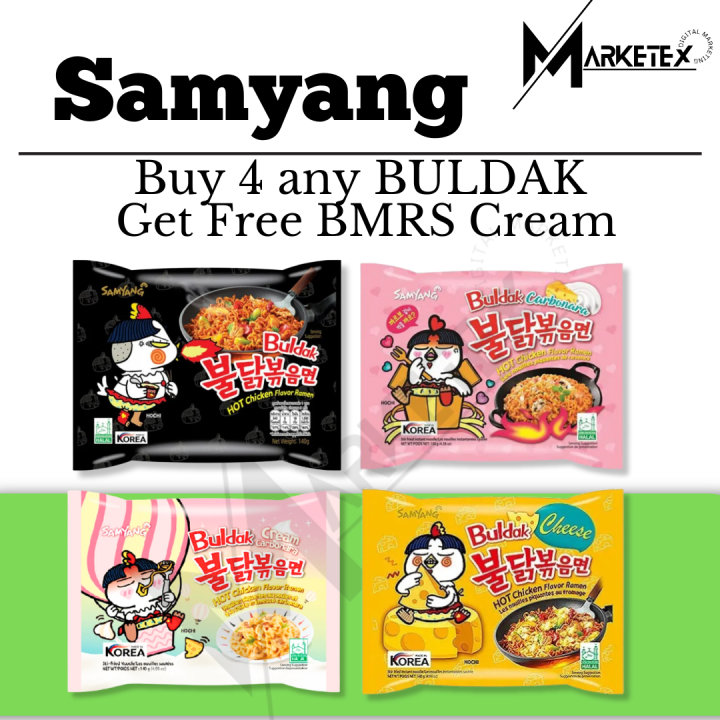 Samyang Buldak Hot Chicken Flavor Ramen - Korean Instant Noodles ...