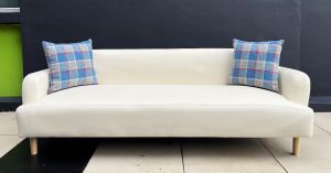 Nordic Minimalist Sofa / Contemporary Casual 3 Seater Sofa - FRM6357