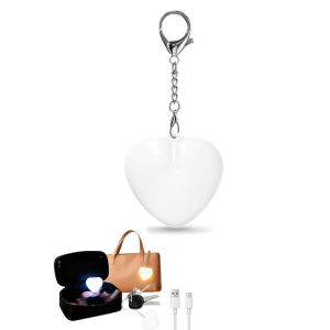 KEBETEME 4Pcs Purse Glow Heart Light Mini Touch-Activated Light LED Automatic Sensor Purse Light Night Lamp