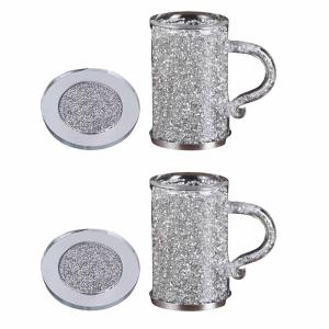 Hai lớp cách nhiệt ly thủy tinh Glass Cốc uống nước nước Tumblers cốc cà phê cho văn phòng nhà cửa Đảng