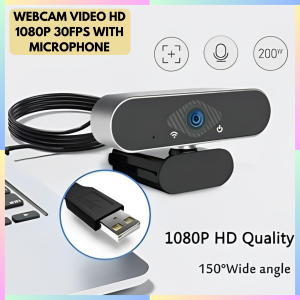 FAST DELIVERY Xiaovv Kamera Webcam PC Laptop 1080P Full HD Video Conference 30FPS with Microphone