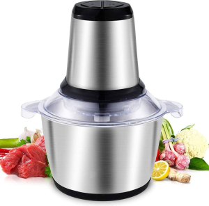 Best Seller 2L MULTIFUNCTIONAL ELECTRIC MEAT GRINDER | Stainless Steel Meat Grinder Blender | Electric Chopper | Multifunctional Food Processor | Meat Grinder | Kitchen Vegetables Grinder | Electric Grinder Machine | Heavy Duty Electric Meat Grinder 2Ltr.