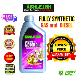 5w40 Fully Synthetic Engine Motor Oil For Gas and Diesel 1 Liter