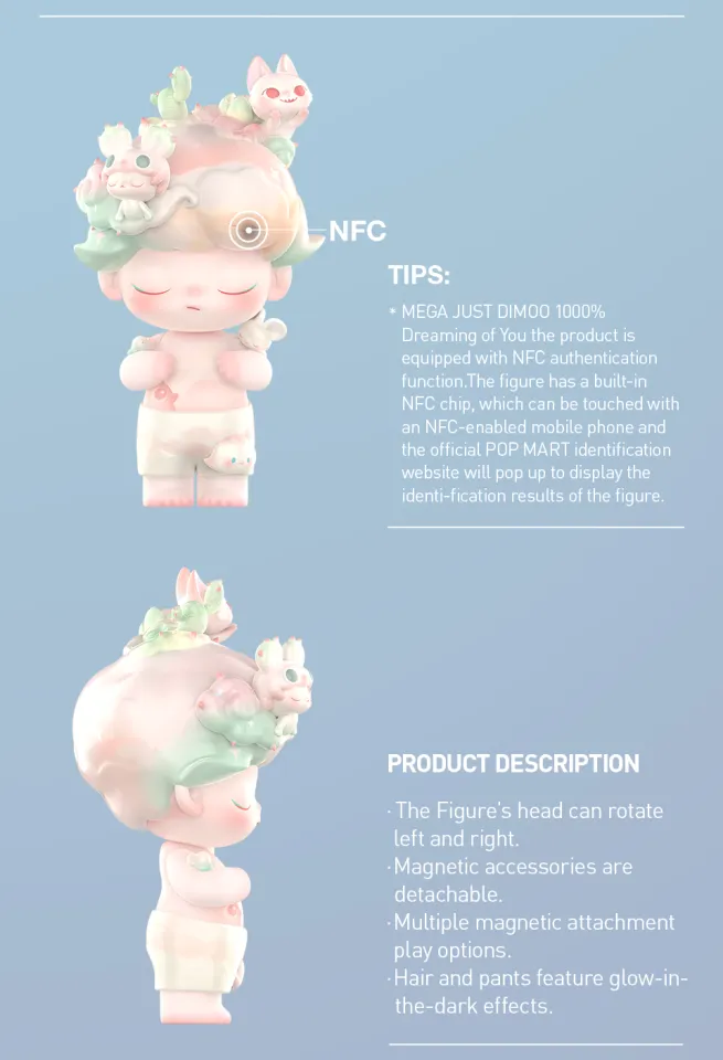 POP MART MEGA JUST DIMOO 1000% Dreaming of You | Lazada Singapore