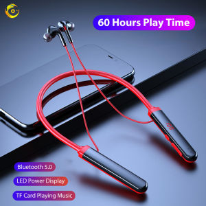 Tai Nghe Bluetooth Không Dây Đeo Cổ Tai Nghe Thể Thao Tai Nghe Không Dây Tai Nghe Nhạc Chơi Nhạc 60 Giờ Kèm Micro Giảm Tiếng Ồn Hấp Thụ Từ Tính