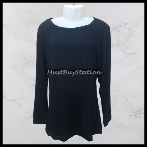 MBS Size 10 - 14 Baju Inner Budak Lengan Panjang Cotton Spandex (CH F12701)