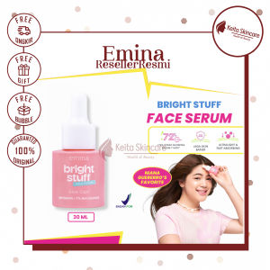 NEW! Emina Bright Stuff Face Serum - Serum Pelembab Wajah Cerah Glowing Anti Kusam