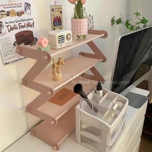 Kệ Giày Dép Kệ Giày Dép ZicZac 4 Tầng Tiện Dụng Đa Năng Kiểu Dáng Đẹp Phù Hợp Với Decor.