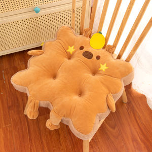 เบาะรองนั่ง เบาะรองนั่งเก้าอี้ รูปร่างขนมปังมีขา นุ่มมาก เบาะนั่ง เบาะและพนักพิง ขนาด: 44*44 Cm