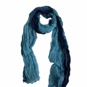 THANKSKY Bohemian Khăn choàng dài xếp ly cho phụ nữ Chống gió Ấm áp Khăn có họa tiết gradient Đa chức năng Màu sắc khối Khăn hijab dài Mùa thu mùa đông