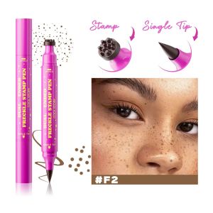 Double Eyeliner Freckles Pen All-in-One Natural Waterproof Lasting Seal Spot Pen Natural Simulation