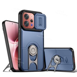 Ốp Lưng Vivo V70 FE 5G Màu Trắng Cho Vivo V70 V60Lite V60 V50Lite V50 5G 4G Nắp Trượt Bảo Vệ Camera Giá Đỡ Xoay Chống Sốc Chống Rơi Ốp Bảo Vệ