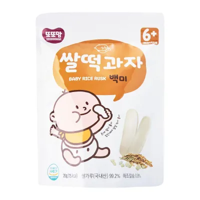 DDODDOMAM Rice Rusk Baby Snack