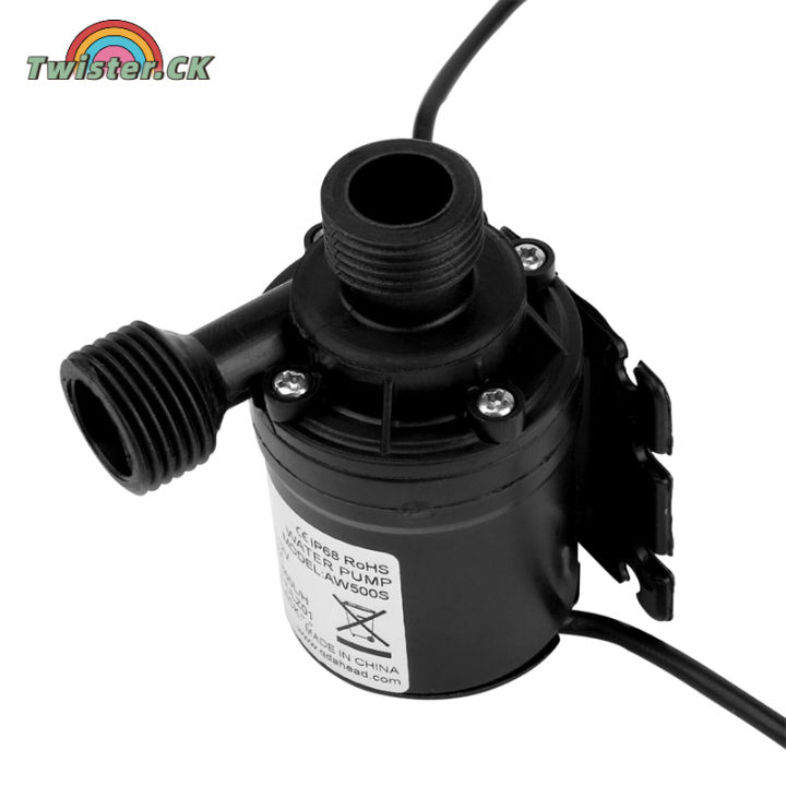 thumbnail interactive-video image 1 of 12V 800L/H Submersible Water Pump - Brushless, High Pressure & Self-Priming For Hydroponics & Solar Projects 1 of 2