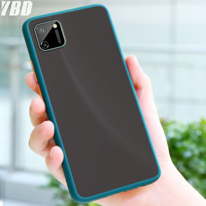YBD case For oppo Realme C11 Bumper Shockproof Camera Lens Protection casing Hard Phone Cases  Matte Back Cover