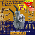 Stelan Setingan Angin Air Screw Putaran Setelan Angin Karbu Karburator Carburator PE NSR 24 PE24 NSR24 Setting Mudah Anti Dol Dan Slek. 