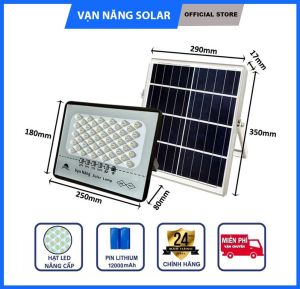 Đèn Năng Lượng Mặt Trời 50w 100w 200w 300w ( Vỏ Nhôm - Chống Nước )