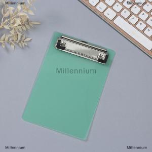 [COD] Millennium Simple A6 Bill Clipboard Memo Pad Clip Board Loose-leaf Notebook File Writing Pad Clamps Paper Holder Office School Supplies