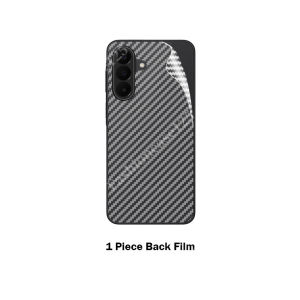 For Samsung A27 5G Back Carbon Fiber Film For Samsung Galaxy A57 A37 A27 A17 A07 5G Soft Film Protector Clear Transparent Full Cover Scratch Resistant Screen Protective Sticker