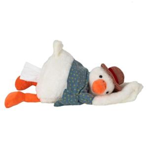 Car Headrest Cartoon Tissue Box Plush Duck Animal Pattern Paper Case Auto Back Seat Tissue Dispenser Plush Napkin Holder