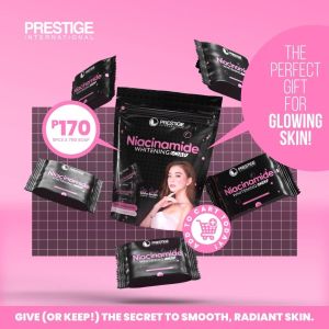 PRESTIGE Niacinamide Soap | 5 pcs - 1 Pack | 10x Whitening Anti Aging Best Selling | Fyang Smith