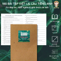 🌈 180 bài tập viết lại câu tiế.ng Anh (Giải chi tiết). 