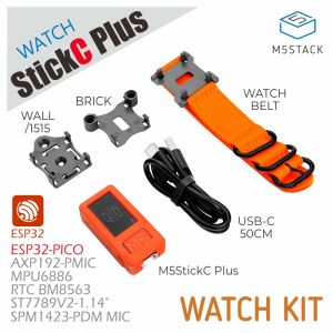 ⭐⭐⭐Official M5Stack StickC plus ESP32 IoT Development Board Wearable Watch Kit IoT