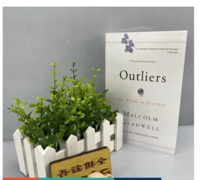 New book english book Outliers: The S of Sss Psychology Popular Books Free gift (bookmark)