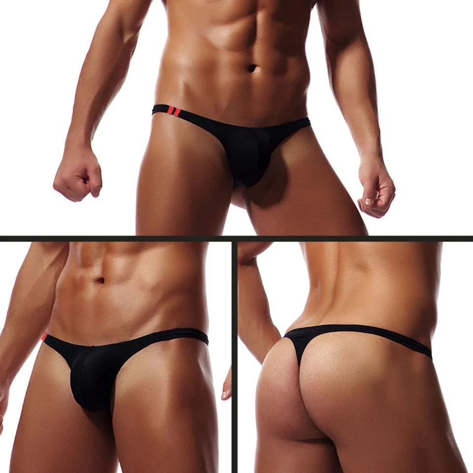 Men Briefs Jock Strap Breathable Underwear Backless Jockstrap