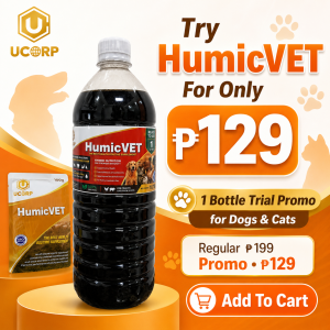 HumicVET 100g Powder Pack Organic Pet Supplement for Dogs & Cats –Healthy Gut | Strong Immunity | Digestion & Detox for Dogs/Cats/Gut Health | Boost Overall Health | Solves Itchy Skin Rashes & Skin Irritation |