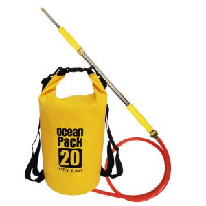 BANDA 10/15/20L Backpack Water Spray Toys High Pressure Handheld Long-range Water Battle Props Double Shoulder Bag Large Capacity Summer Carnival Water Toys The Water-Sprinkling Festival
