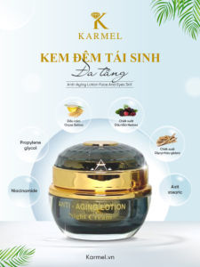 Kem tái sinh đa tầng ngày và đêm Kamel – Dưỡng Sáng Tăng Sinh Collagen Cấp HA Ngăn Lão Hóa