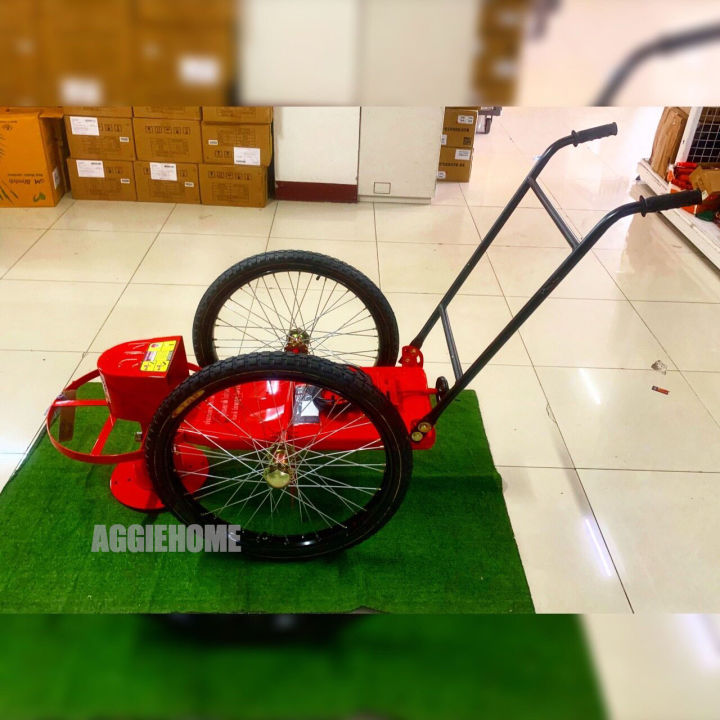 โครงรถเข็นตัดหญ้า TREETOOLS MT ล้อลม โครงแดง สำหรับพื้นผิวไม่เรียบ