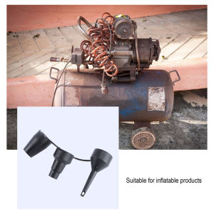 [Annabels] หัวปั๊มหัวฉีด3ขนาดอะแดปเตอร์เติมอากาศหัวฉีดสีดำ