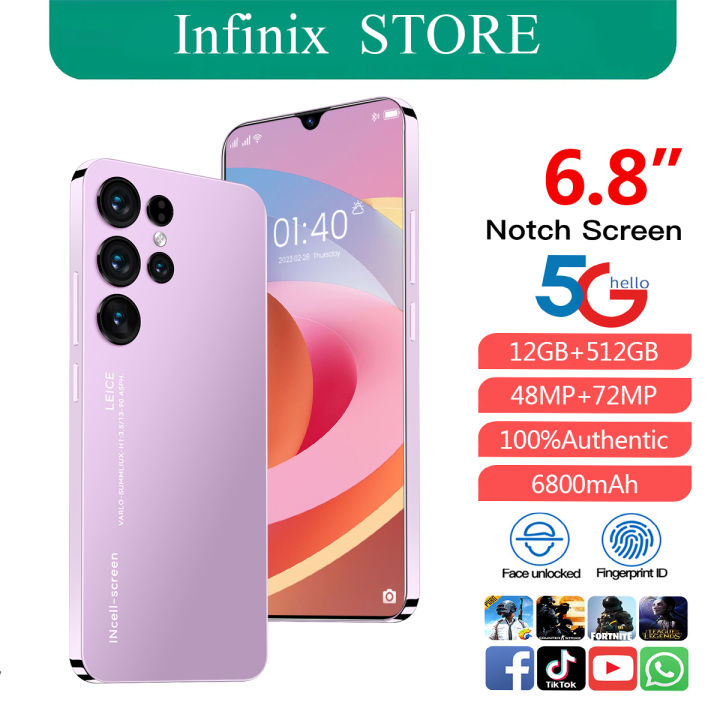 Infinix Note 30 5g 8gb 256gb Dimensity 108mp Camera Android Phone Smartphone 8000mah 73 Inch 0630